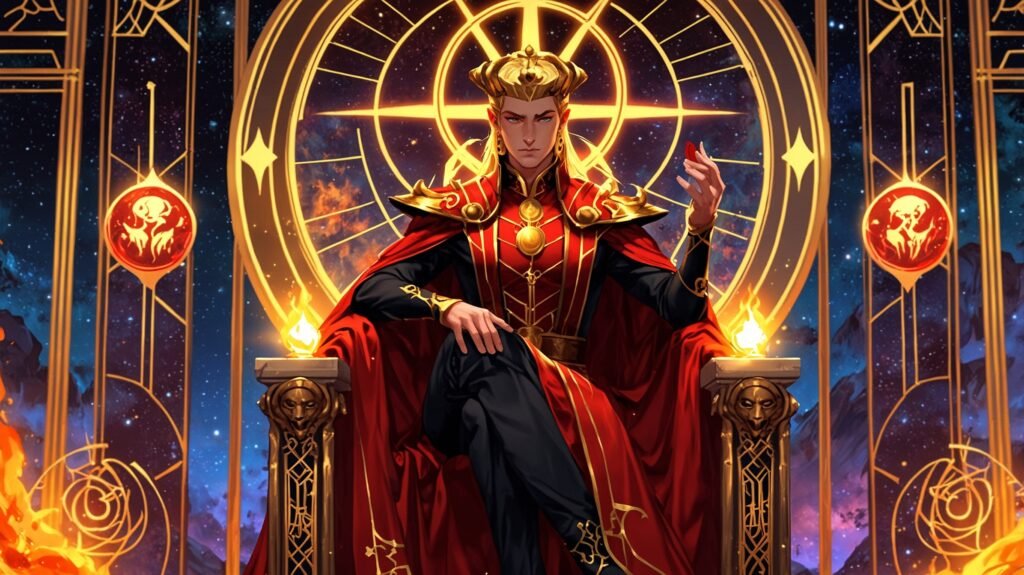The emperor card for Aries